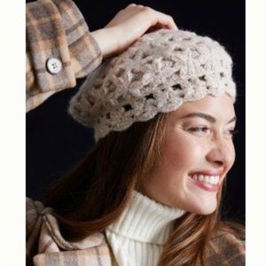 Anthropologie Crochet Beret